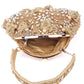 Rajwada Beige Bridal Batuwa With Tassels For Women