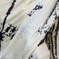 Rajwada White Satin Printed Saree With Unstitched Blouse For Women