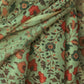 Rajwada Green Tissue Printed Saree With Unstitched Blouse For Women