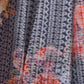 Rajwada Grey Poly Viscose Printed Saree With Unstitched Blouse For Women