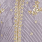 Rajwada Lavender Georgette Embellished Stitched Kurta Set For Women