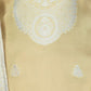 Rajwada Lime Organza Embroidered Semi-Stitched Kurta Set For Women