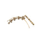 Rajwada Golden Alloy Embellished Earrings For Women