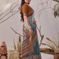 Rajwada Multicolor Linen Cotton Printed Saree For Women