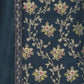 Rajwada Teal Viscose Embroidered Semi-Stitched Kurta Set For Women