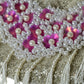 Rajwada Silver Suede Embellished Potli For Women
