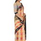 Rajwada Multicolour Silk Blend Checked Saree For Women