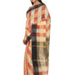 Rajwada Multicolour Silk Blend Checked Saree For Women