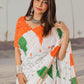 Rajwada White Georgette Printed Saree For Women