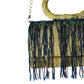 Rajwada Golden Lace Embellished Clutch For Women