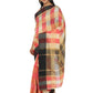 Rajwada Multicolour Silk Blend Checked Saree For Women