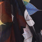 Rajwada Black Georgette Printed & Ruffle Saree For Women