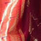 Rajwada Deep Wine Silk Blend Woven Saree For Women