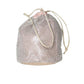 Rajwada Light Pink Satin Embellished Potli For Women