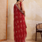 Rajwada Red Georgette Printed Saree For Women