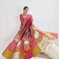 Rajwada Multicolor Banarasi Silk Embroidered Semi-Stitched Lehenga For Women