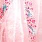 Rajwada Pink Organza Embroidered Solid Saree For Women