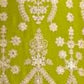 Rajwada Lime Green Chinon Embellished Semi Stitched Kurta Set For Women