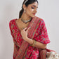 Rajwada Multicolor Banarasi Silk Embroidered Semi-Stitched Lehenga For Women