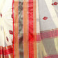 Rajwada White Silk Blend Embellished Saree For Women