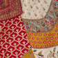 Rajwada Multicolor Banarasi Silk Embroidered Semi-Stitched Lehenga For Women