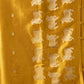 Rajwada Mustard Yellow Silk Blend Solid Saree For Women