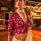Rajwada Beige Viscose Woven Saree With Unstitched Blouse For Women