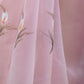 Rajwada Pink Organza Printed Saree With Unstitched Blouse For Women