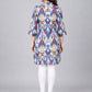 Multicolor Cotton Blend Printed Kurta