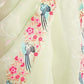 Rajwada Light Green Organza Embroidered Solid Saree For Women