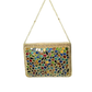 Rajwada Golden Jute Embellished Clutch For Women