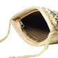 Rajwada Golden Jute Embellished Clutch For Women
