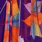Rajwada Purple Georgette Printed Saree For Women