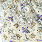 Rajwada Beige Suede Embellished Potli For Women