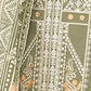 Rajwada Green Cotton Blend Embroidered Semi Stitched Kurta Set For Women