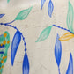 Rajwada Cream Satin Printed Saree With Unstitched Blouse For Women