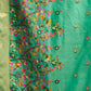 Rajwada Turquoise green Cotton Blend Printed Saree For Women