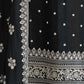 Rajwada Black Georgette Embroidered Semi-Stitched Kurta Set For Women