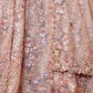 Rajwada Light Lavender Georgette Embroidered Semi Stitched Lehenga For Women