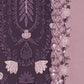 Rajwada Purple Georgette Embroidered Semi-Stitched Kurta Set For Women