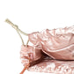 Rajwada Light Pink Satin Embellished Potli For Women