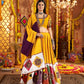 Rajwada Multicolor Viscose Cotton Embroidered Semi-Stitched lehenga With Patch Work And Stunning Tassels For Women