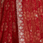 Rajwada Red Georgette Printed Saree For Women