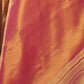Rajwada Mauve And Pink Silk Blend Solid Saree For Women