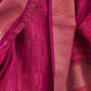 Rajwada Pink Organza Woven Saree With Unstitched Blouse for Women