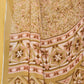 Rajwada Yellow Georgette Printed Saree For Women