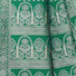 Rajwada Green Banarasi Silk Woven Saree With Unstitched Blouse For Women