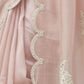 Rajwada Peach Organza Embroidered And Cutwork Solid Saree For Women