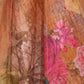 Rajwada Orange Cotton Linen Zari Work Saree For Women
