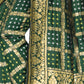 Rajwada Olive Silk Blend Embellished Saree For Women